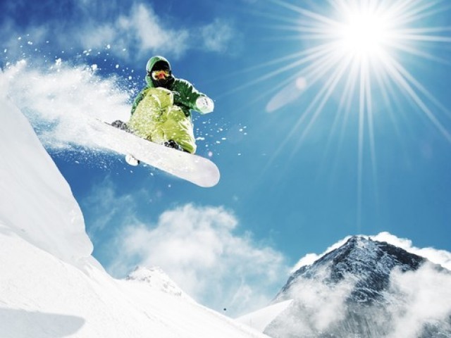 Snowboarding